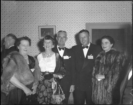 "A group of Visitors at Brewers' Dinner"