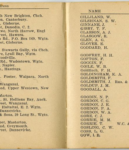 Wellington Infantry Regiment 1914-1918 booklet - 14