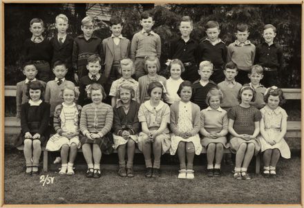 Terrace End School Class Photograph, 1951