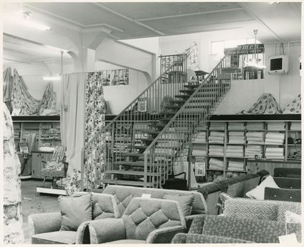 Interior of Garners Building, Broadway Avenue