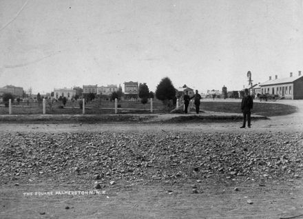 Looking across the eastern side of The Square