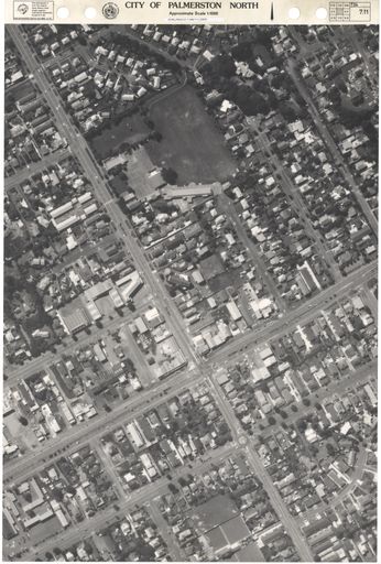 Aerial Map, 1986 - 7-11