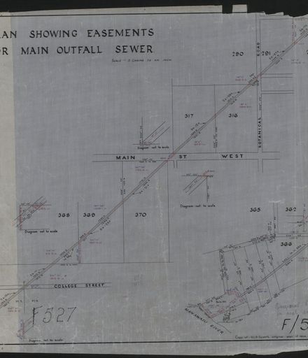 Survey Plans (subdivisions) 1938 - 1951