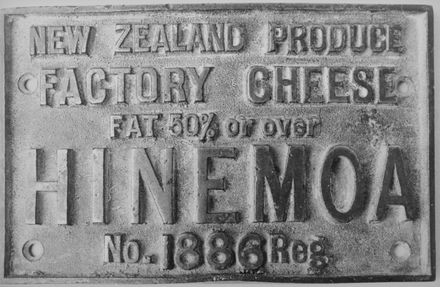 Hinemoa Cheese Factory seal - Resource cover image