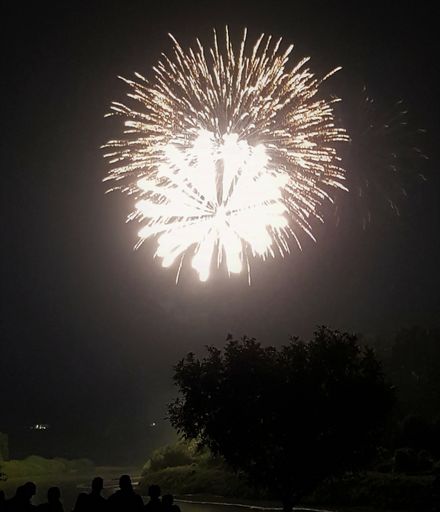 Fireworks Over The River Display 2018