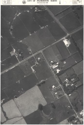 Aerial Map, 1986 - 12-7