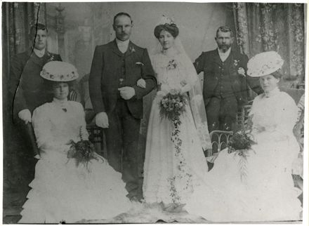 Wedding of Albert Burgess and Patty Hickford