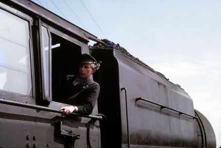 Driver with Locomotive J 1238