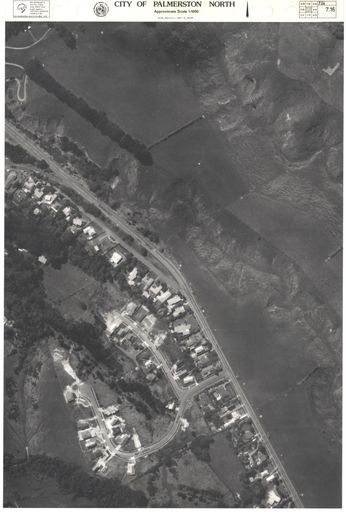 Aerial Map, 1986 - 7-16