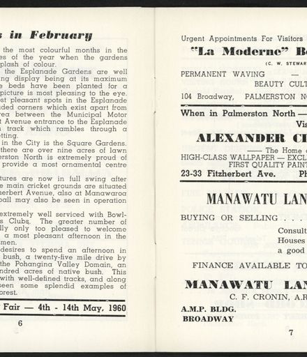Palmerston North Diary: February 1960 - 5