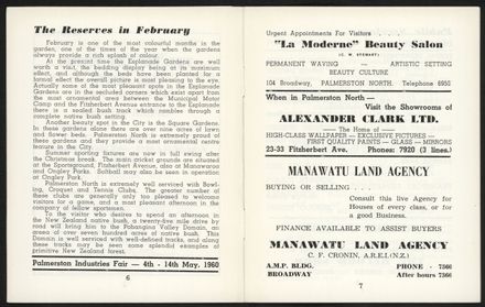 Palmerston North Diary: February 1960 - 5