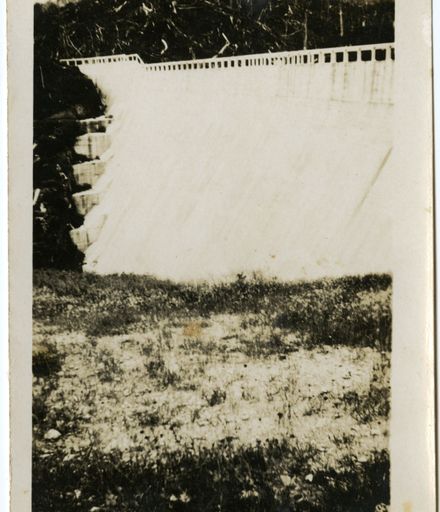 Andrews Collection: View of the Mangahao Dam