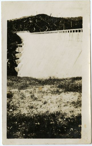 Andrews Collection: View of the Mangahao Dam