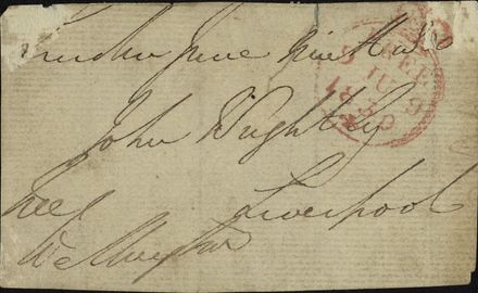 Envelope adddressed and signed by the Duke of Wellington