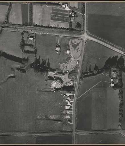 Aerial map, 1966 - B10