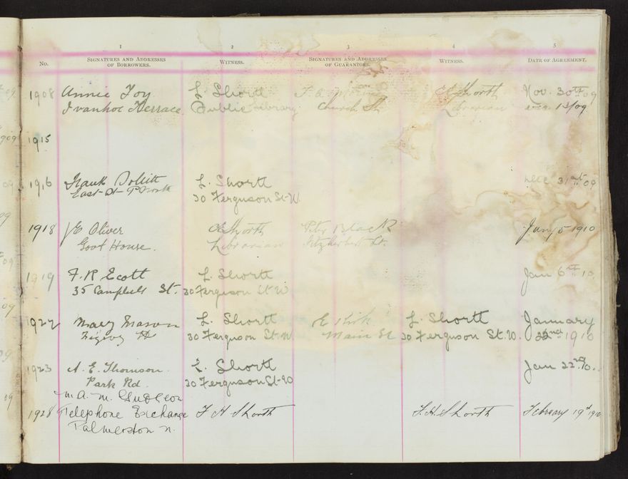 Register of Subscribers [Library] - 18