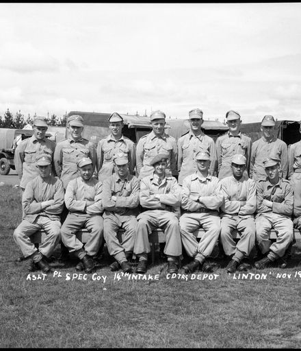 Assault Platoon, Special Company, 14th Intake, Central District Training Depot, Linton