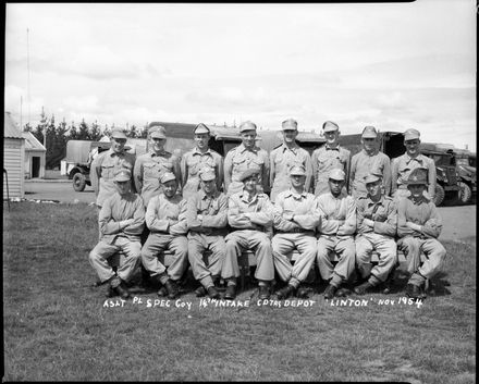 Assault Platoon, Special Company, 14th Intake, Central District Training Depot, Linton