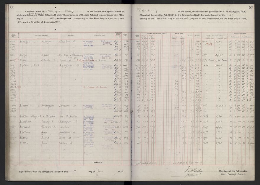 Rate book, 1910-1911 - 2021Pa_PNCC2-23-2-V18_033999-0056