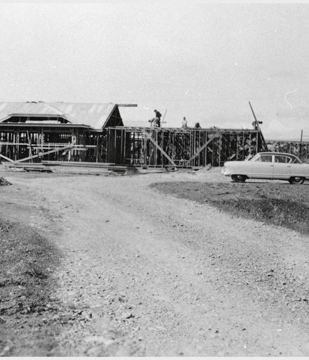 Construction of the Eventide Rest Home, Brightwater Terrace
