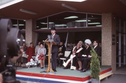 Public Broadcast for the Official Opening of the Public Library Building
