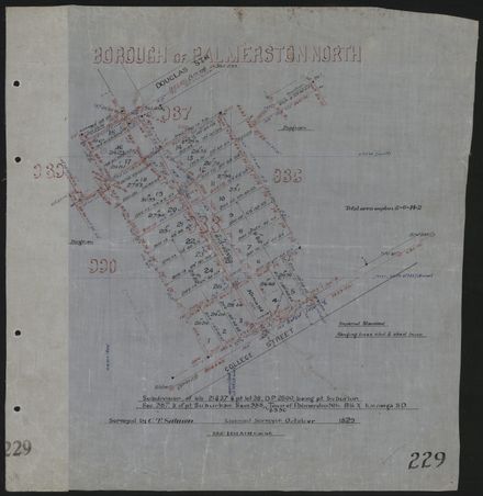 Survey Plans (subdivisions) 1902 - 1939