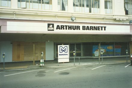 Arthur Barnett store, conversion into new Palmerston North City Library
