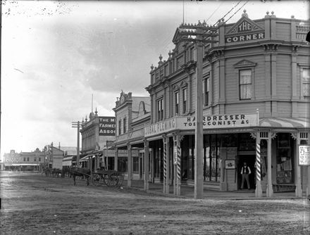 Northern side of The Square, between Church Street east and Broadway