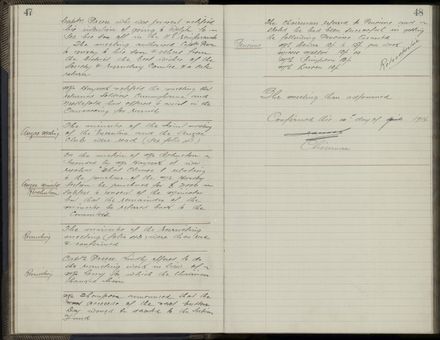 Manawatu Patriotic Society Minute Book (1916-1917) 26
