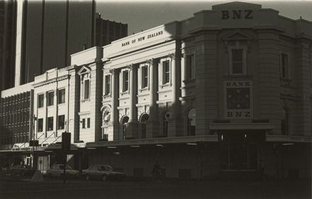 Bank of New Zealand, corner of Rangitikei Street and The Square