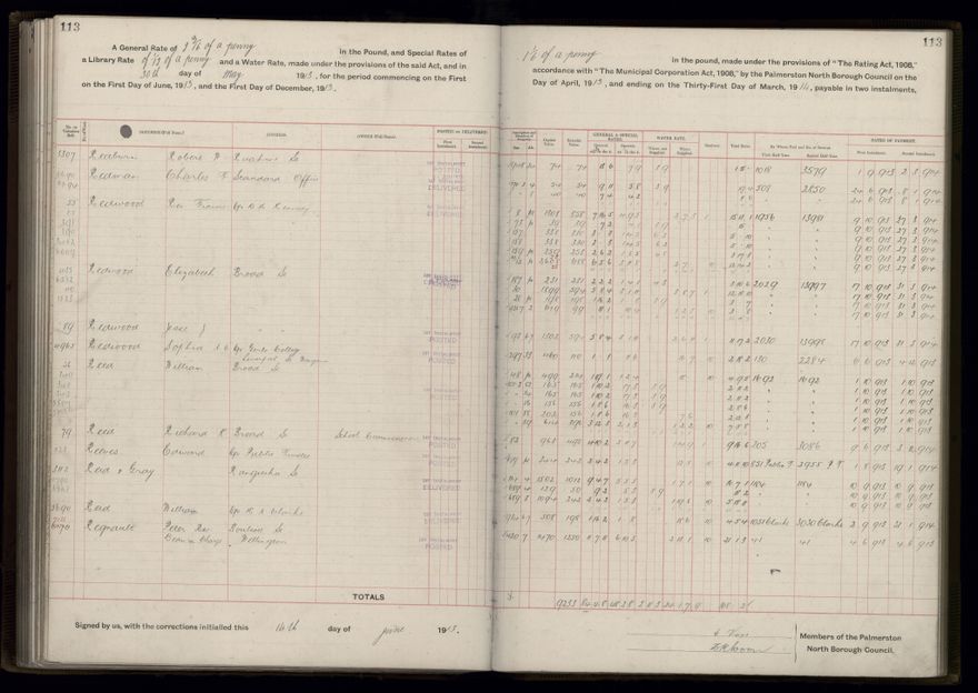Rate book, 1913-1914 - 2021Pa_PNCC2-23-2-V21_034002-0116