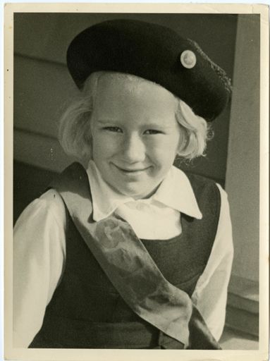 Jennifer Ruth Shailer in Girls Life Brigade Cadet Uniform