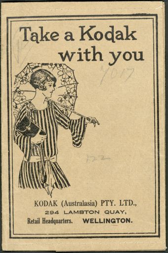 "Take a Kodak with you" - Packet of 1920s Photographic Prints1