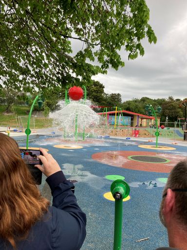 Splash Pad blessing