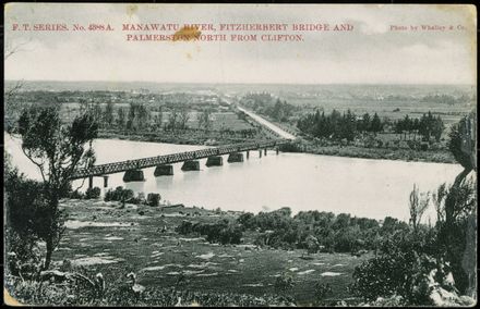 Fitzherbert Bridge, c 1902 1