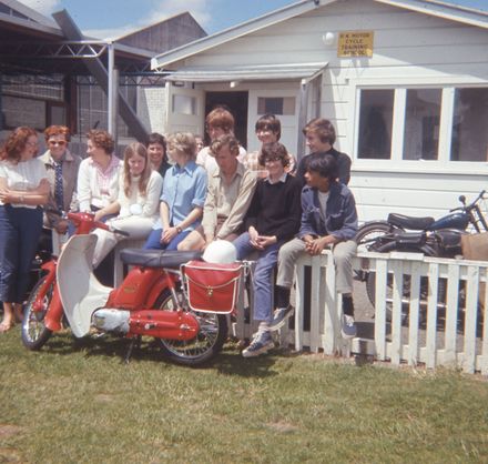 Palmerston North Motorcycle Training School - Class 116 - October 1971