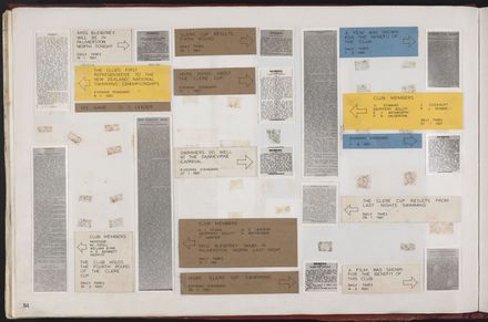 PN Amateur Swimming Club archive book