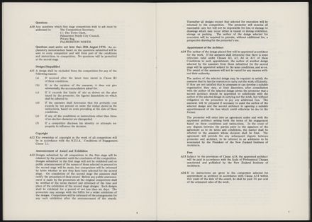 City of Palmerston North Architectural Competition 5