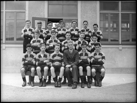 Rugby team, Palmerston North Intermediate School