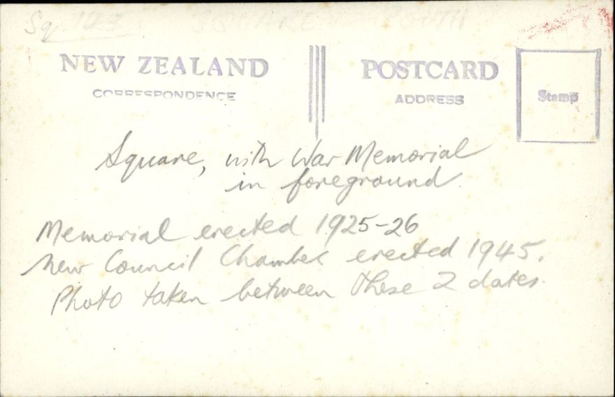 War Memorial, Palmerston North - 2
