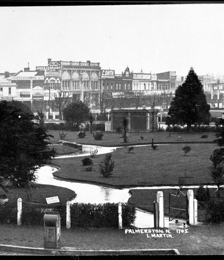 Looking Across Square Gardens