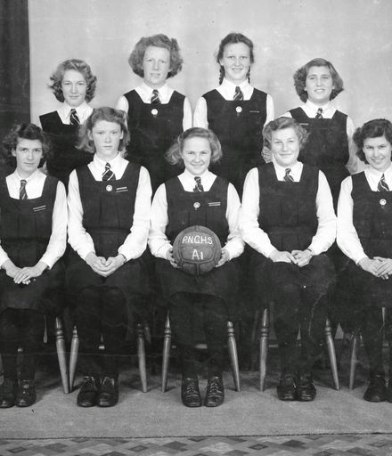 'A1' Basketball Team, Palmerston North Girls High School