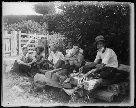 Group in woodshed - Resource cover image