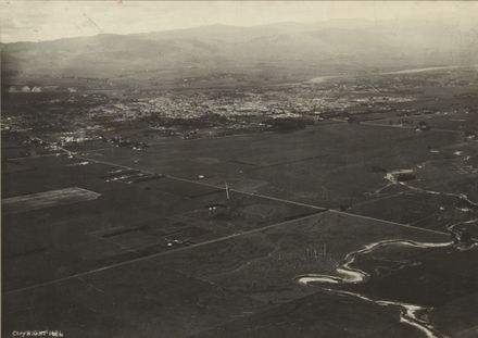 Aerial view of Palmerston North