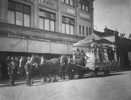 C M Ross Co Ltd float for the 50th Jubilee Parade