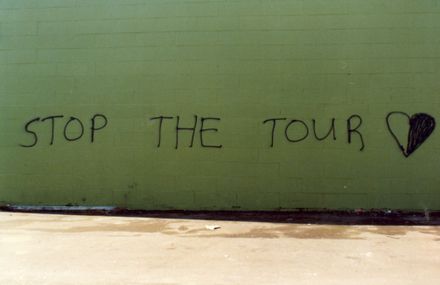 Springbok Tour - graffiti