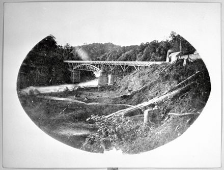 Upper Manawatu Gorge bridge, near Woodville