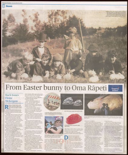 Back Issues:  From Easter bunny to Oma Rāpeti - Resource cover image