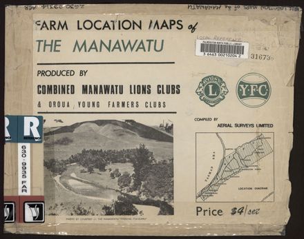 Farm Location Maps of the Manawatu
