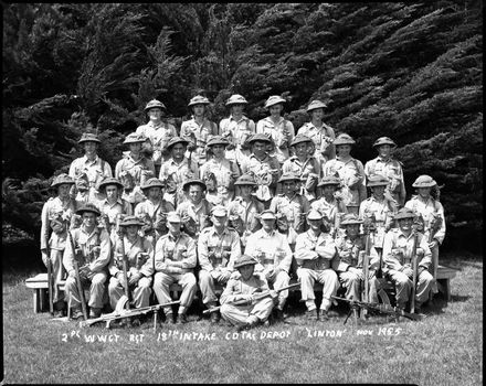 2nd Platoon, WWCT Regiment, 18th Intake, Central District Training Depot, Linton - Resource cover image